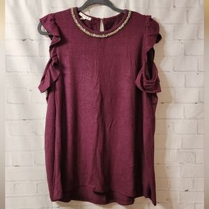 Cold Shoulder Sweater